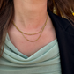 Double Layer Chain Halskæde