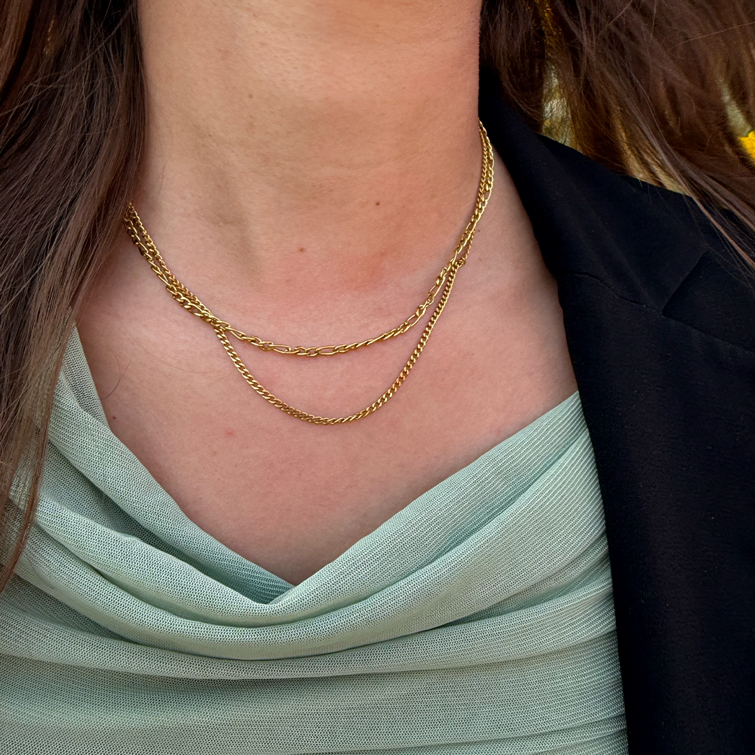 Double Layer Chain Halskæde