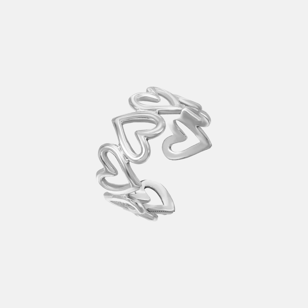 Golden Love Ring