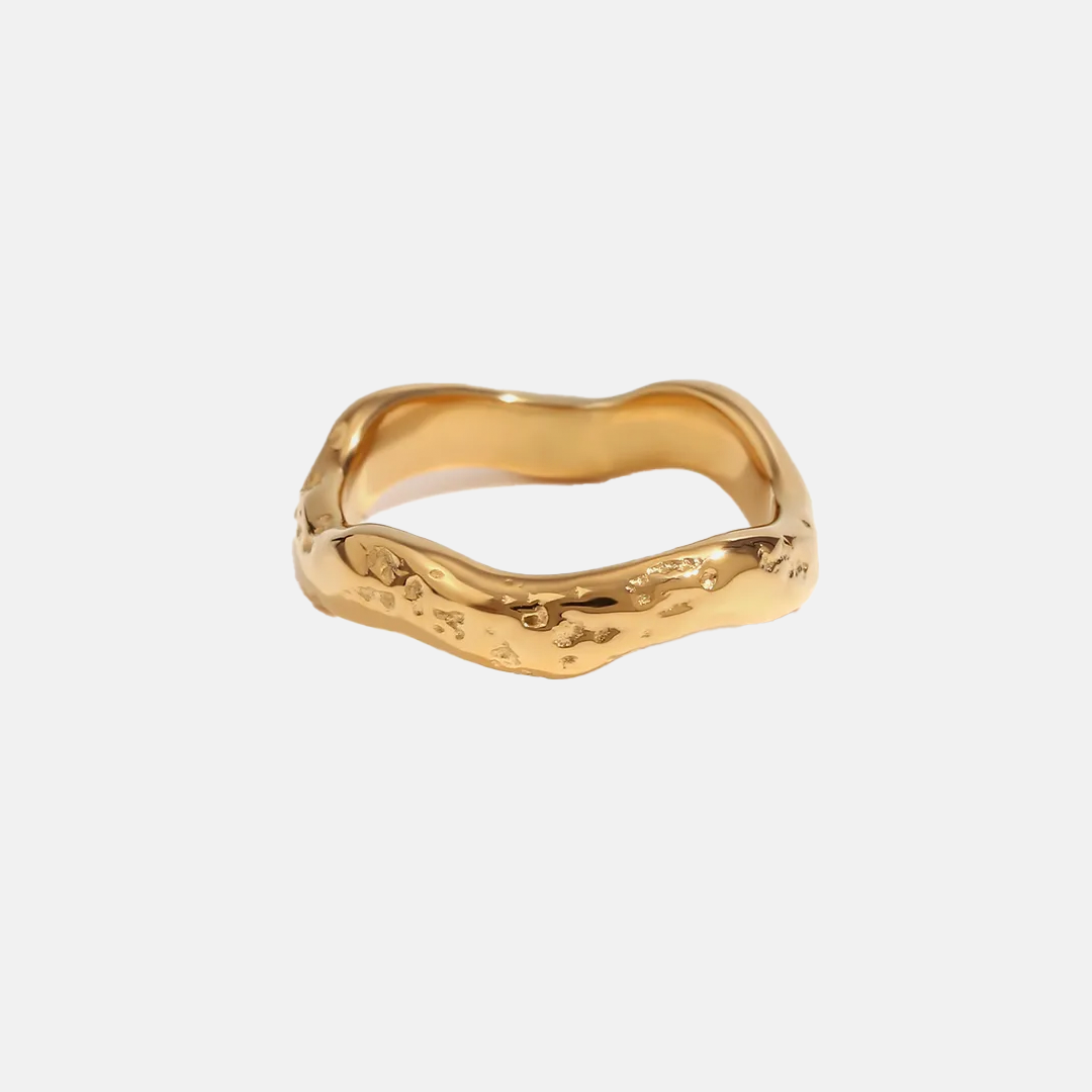 Wave Texture Ring